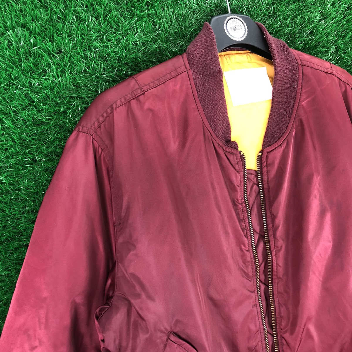 Vintage - Vintage 90's Bomber MA-1 Jacket Cherry Red Color Japan Brand - 2