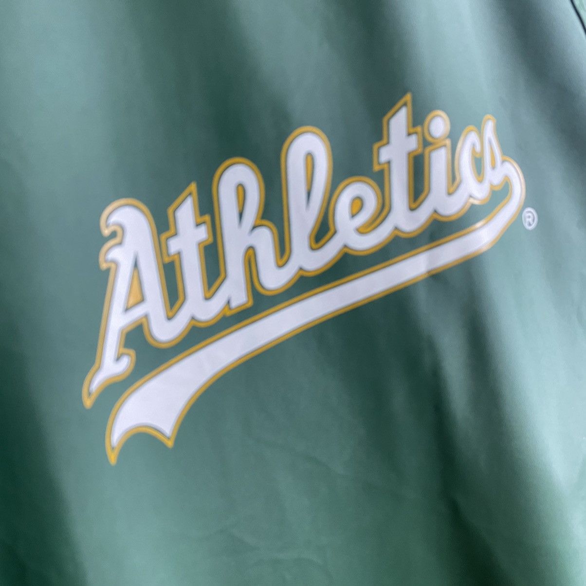 Vintage Oakland Athletics Rain Venus Reversible Jacket - 12