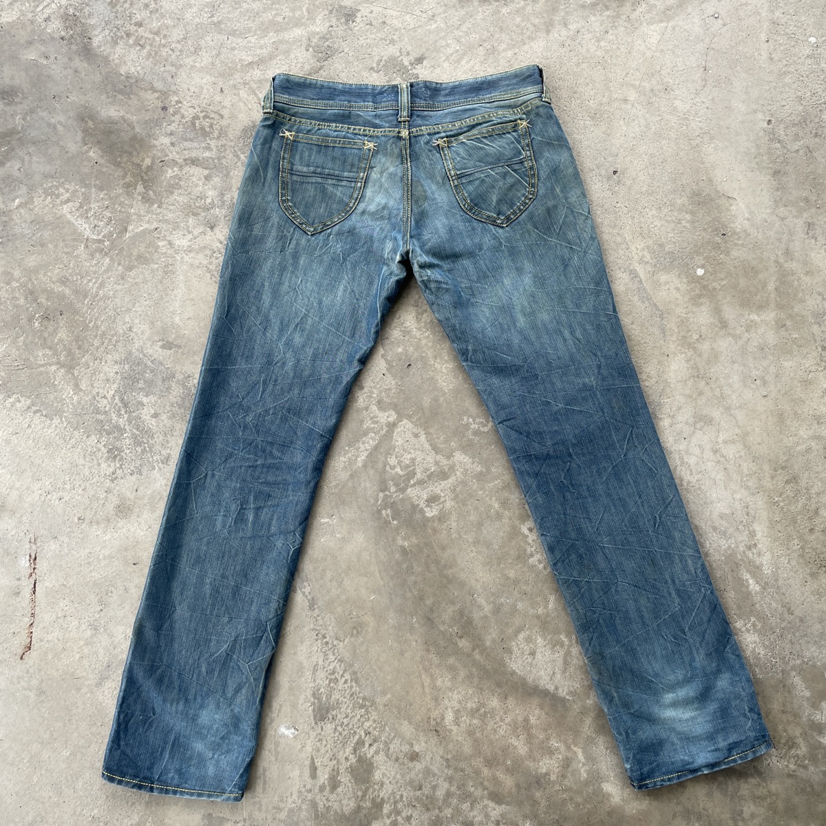 Vintage - Vintage Vanquish Jeans 34x33 Vanquish Denim Pants - 12