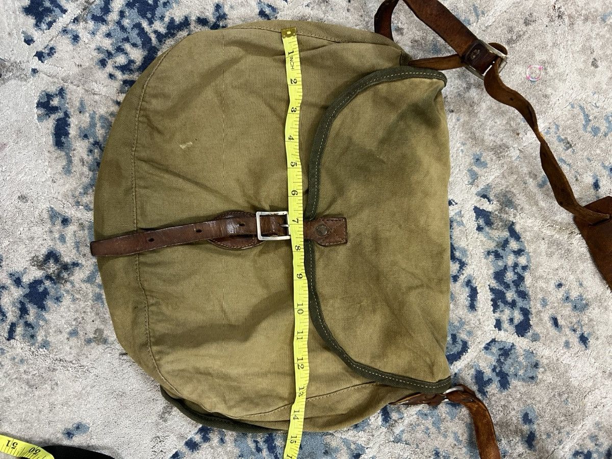 Vintage - WWI Official Sam Browne Haversack Massenger Bag - 14