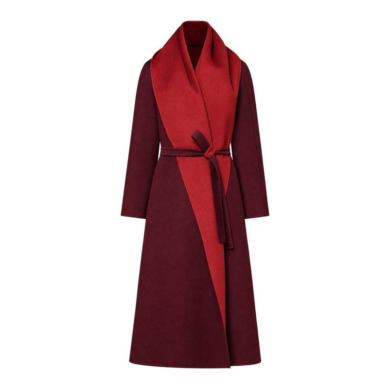 MAX MARA ATELIER Reversible Brushed Cashmere Scarf Style Coa - 1