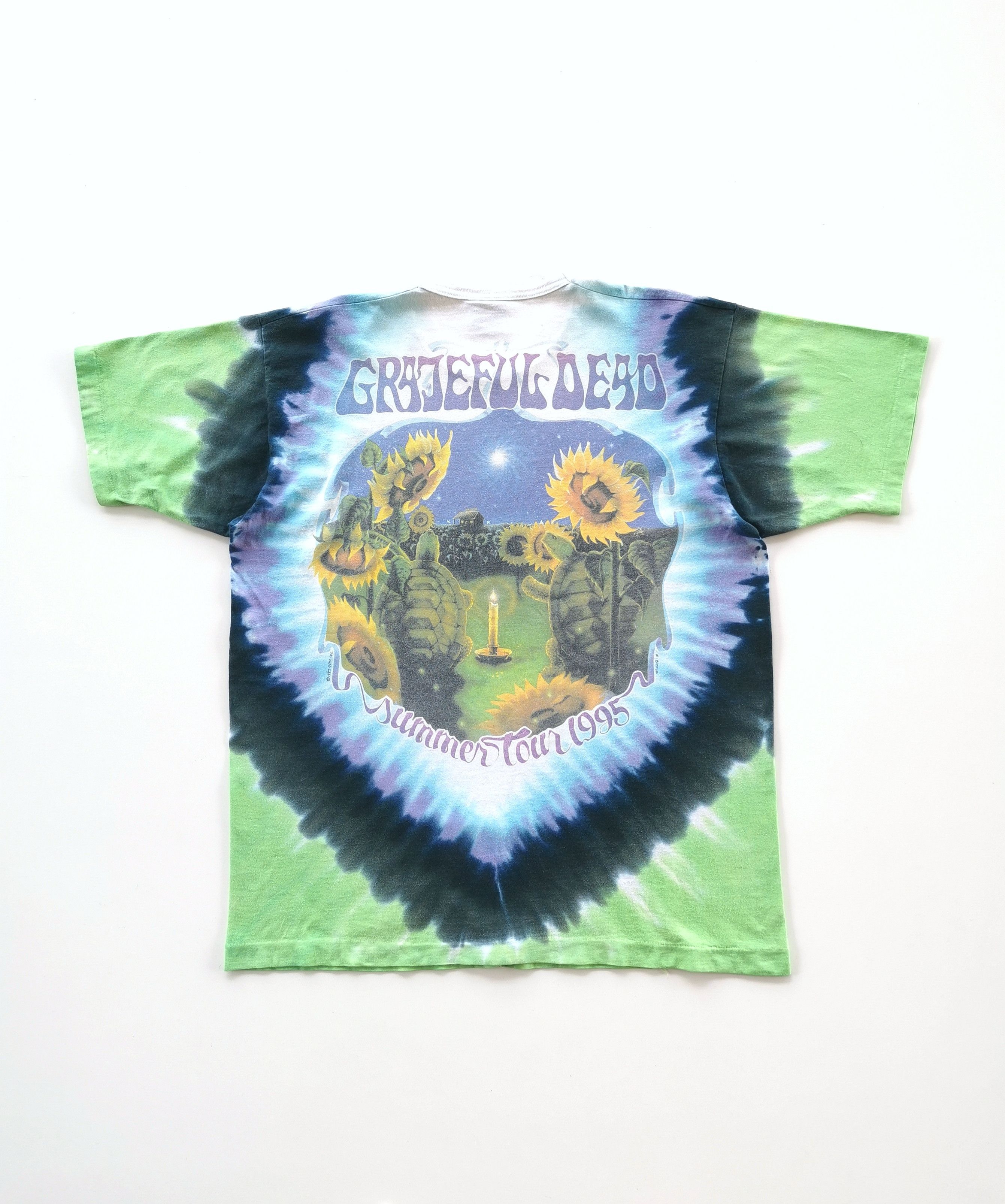 1995 Grateful Dead Band Terrapin Station Album Vintage Tees - 7