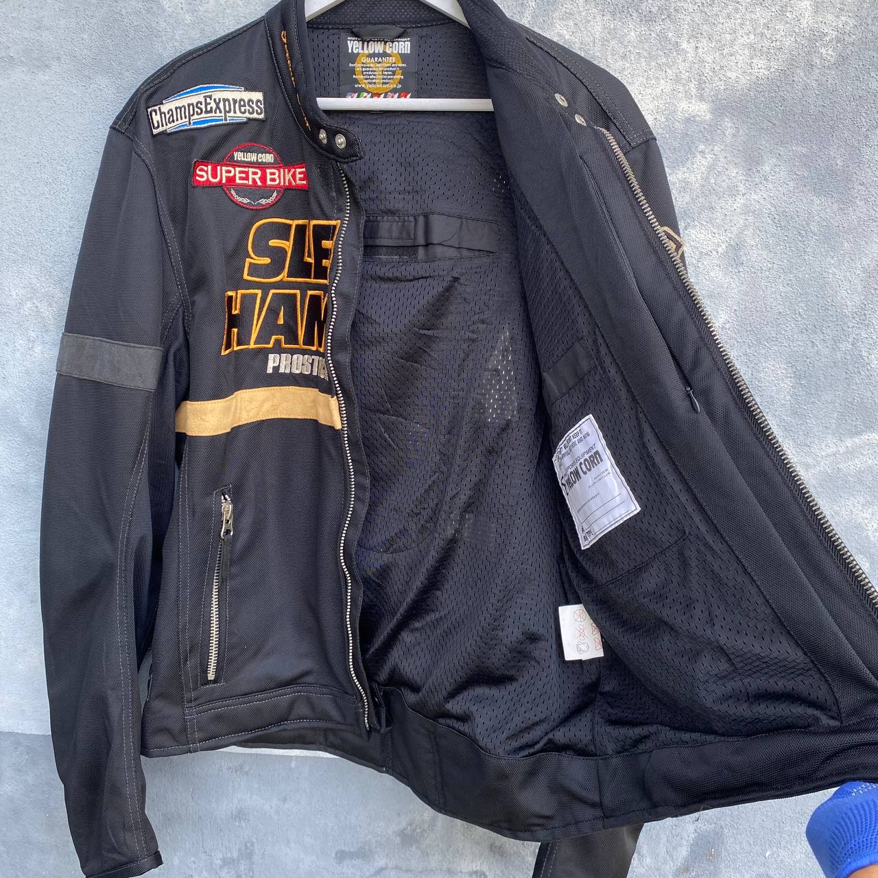 Yellowcorn sledge hammer racing bikers jacket - 3