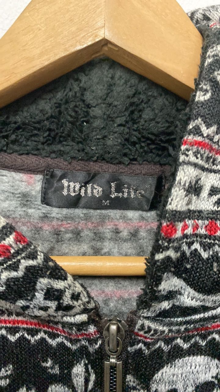 Wild Life Skulls Hoodie Sweatshirt kmrii - 5