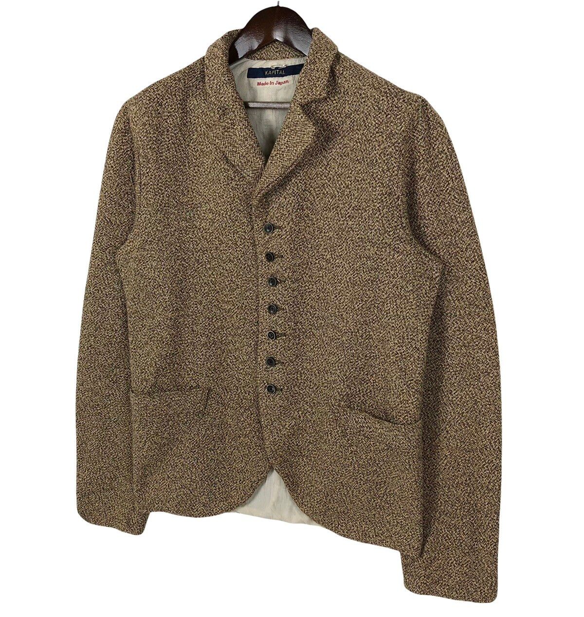 KAPITAL Khaki Series Tweed Jacket - 4