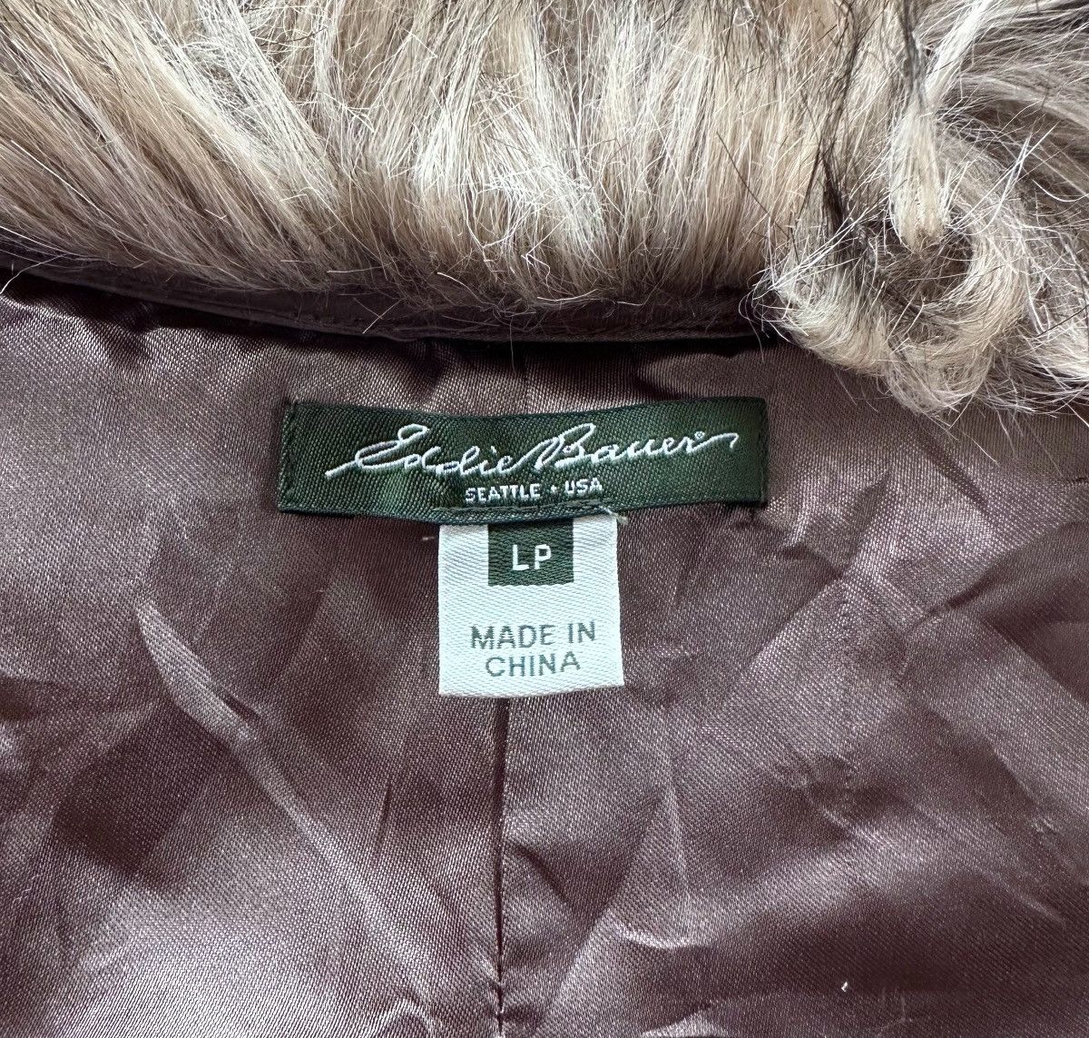 Eddie Bauer Faux Fur Vest - 12