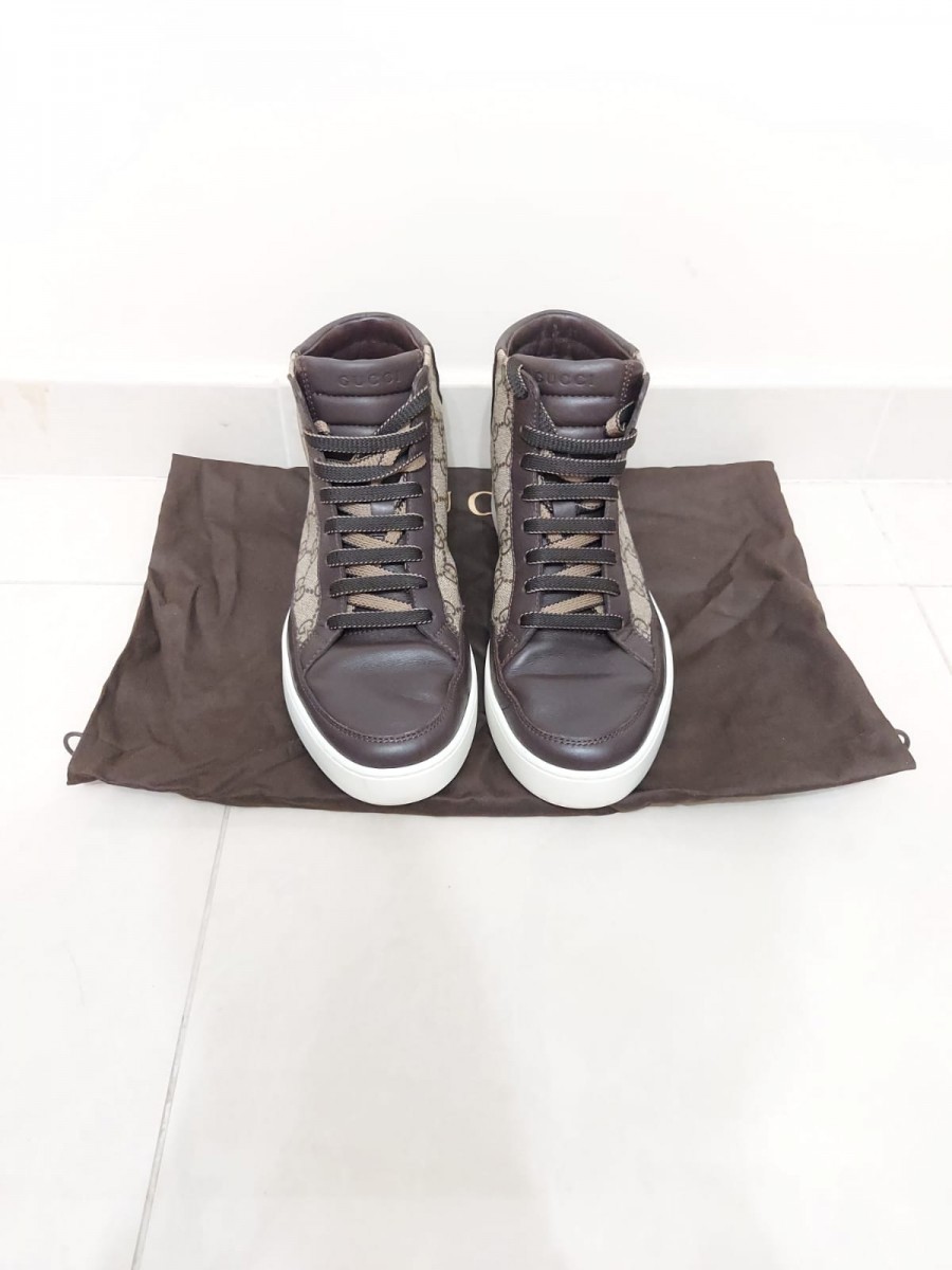 Miro Soft Tessuto GG Supreme Canvas Leather Sneaker - 2
