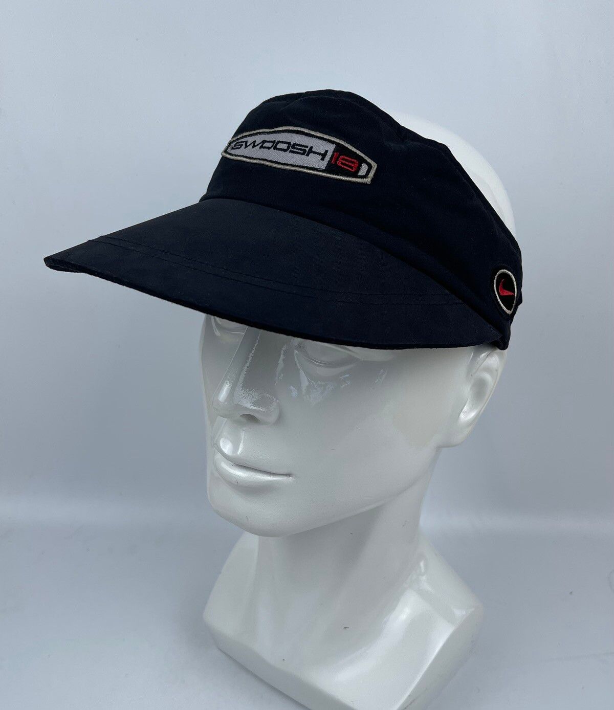 vintage nike swoosh hat visor hat tc7 - 1