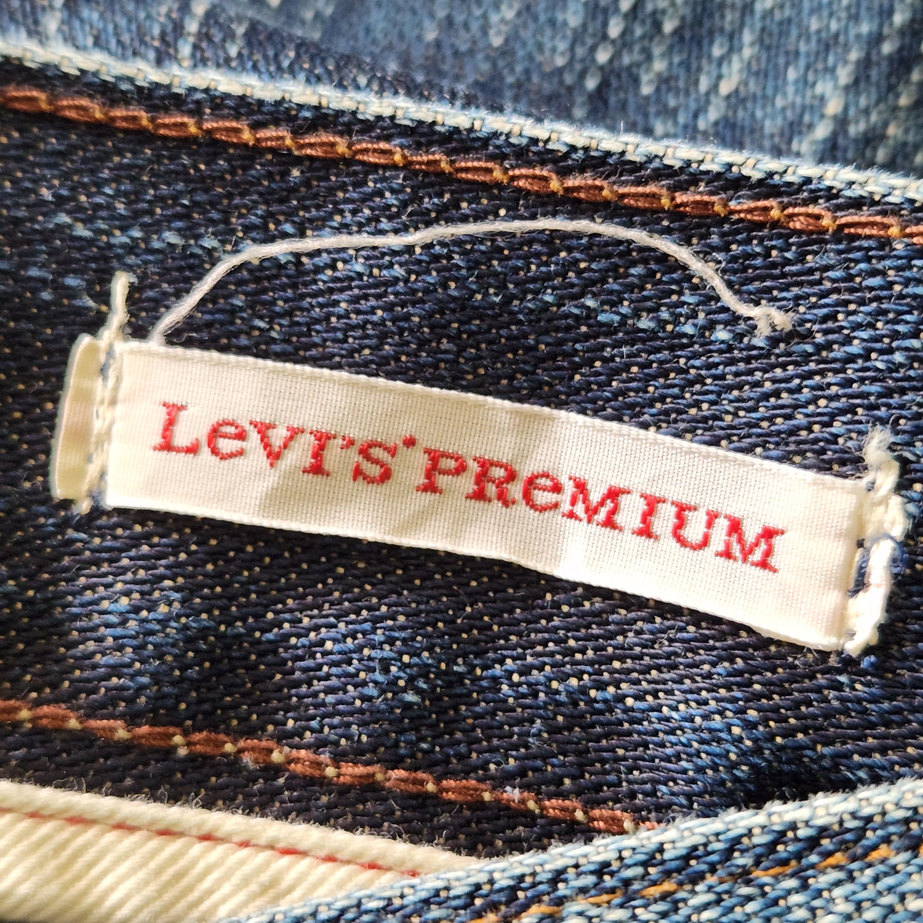 Levis 505 Premium Distressed Denim Jeans - 5
