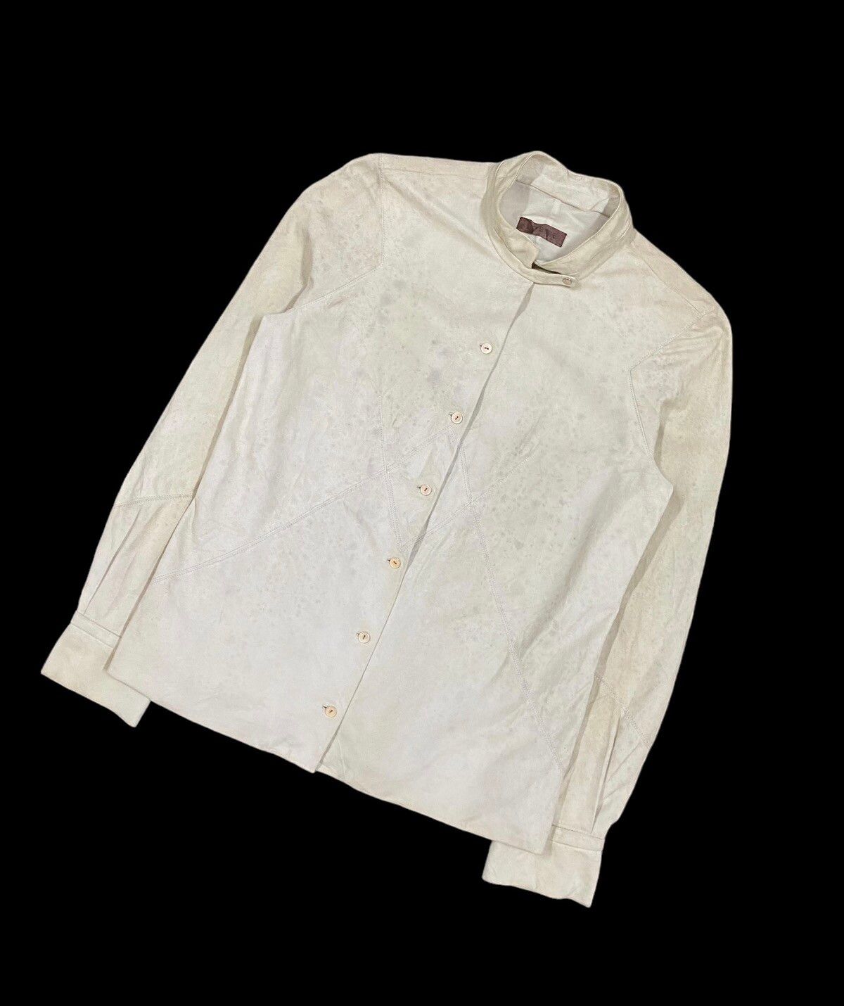 Authentic🔥Loewe Goat Skin/Silk Liner Button Ups Shirt - 12