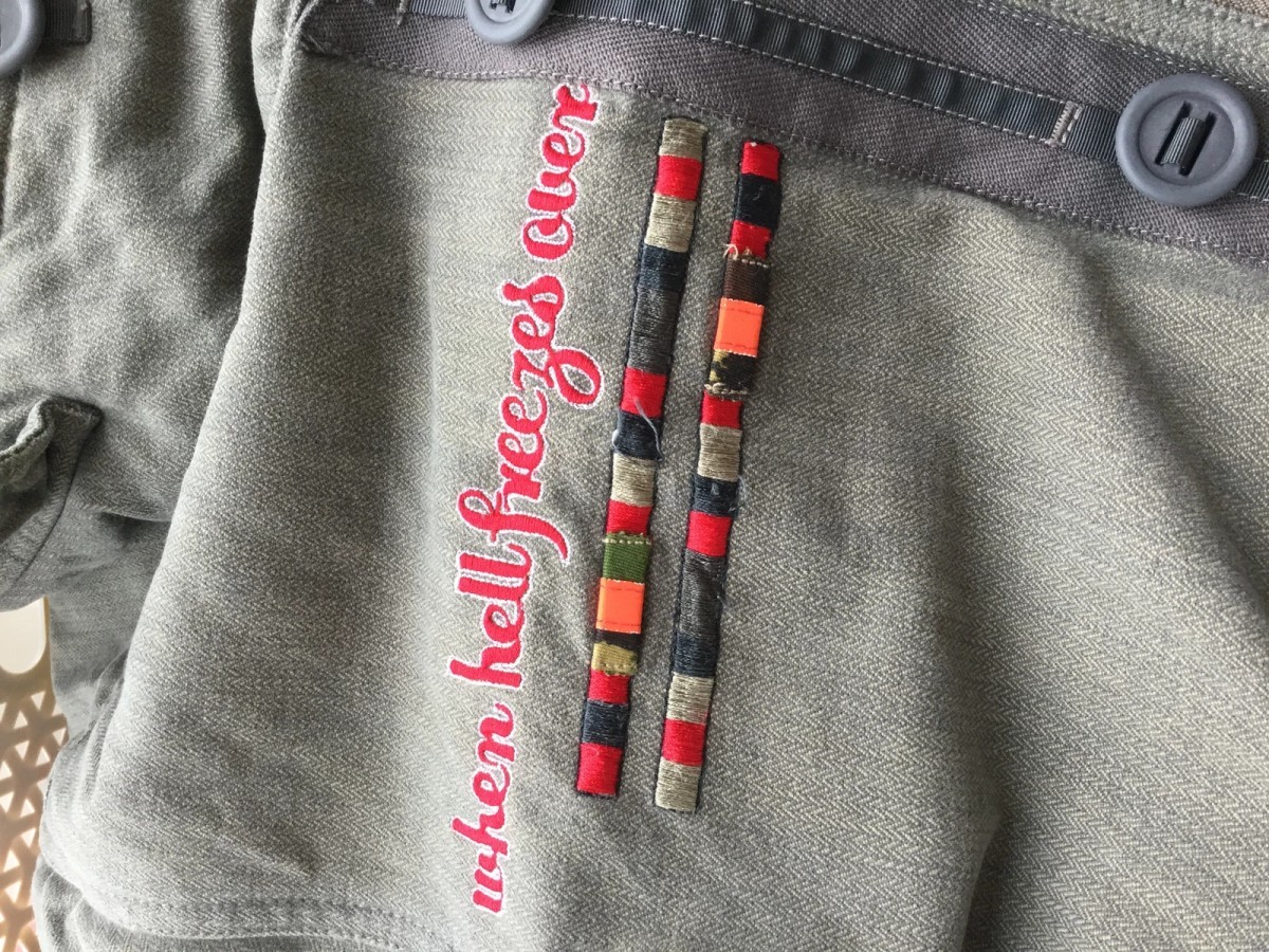 Maharishi - GRAIL Embroided Olaf tour 2012 hooded jacket. - 2
