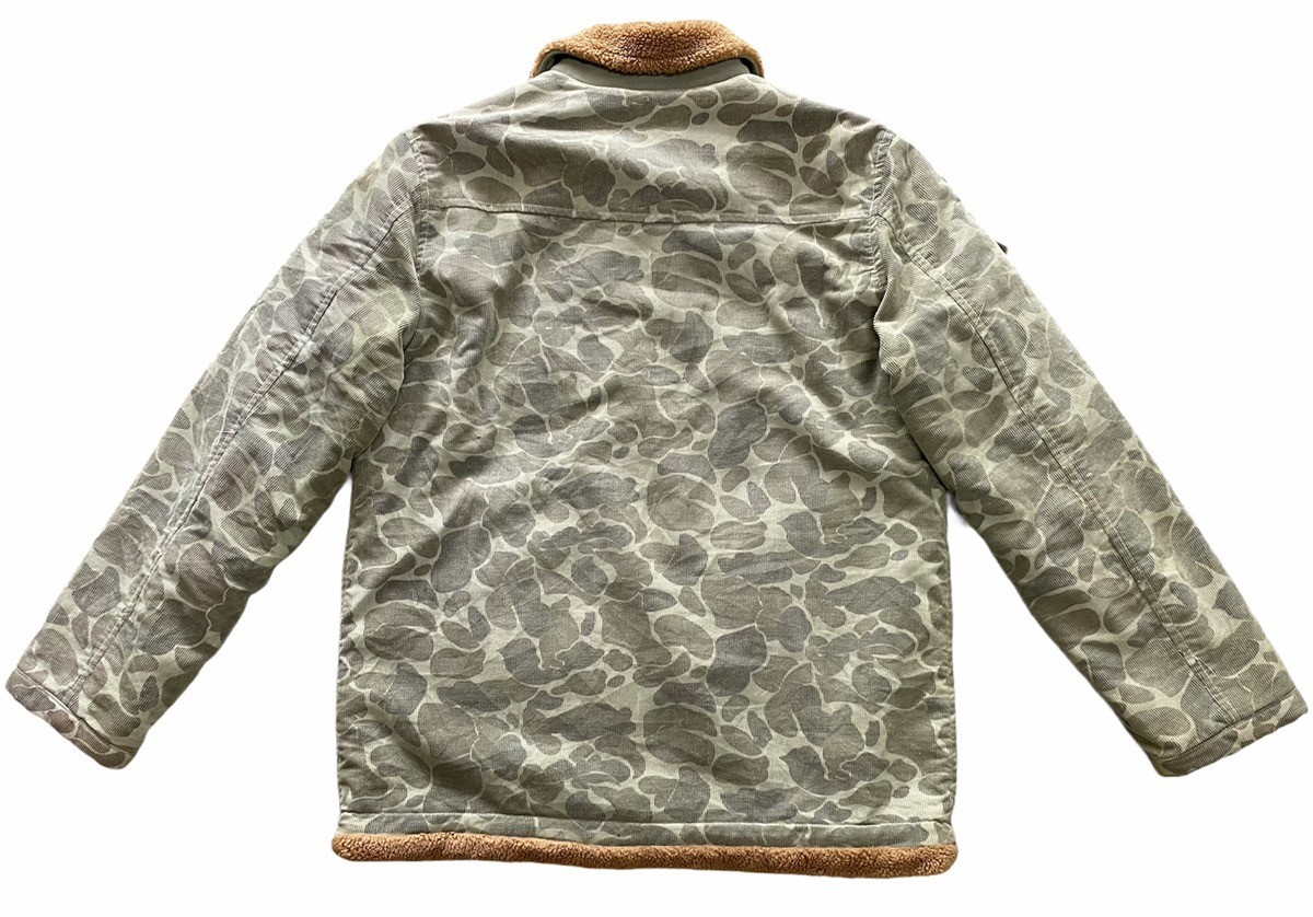 Camo - Kriff Mayer Camouflage Like Bape Sherpa Fleece Lined Jacket - 9