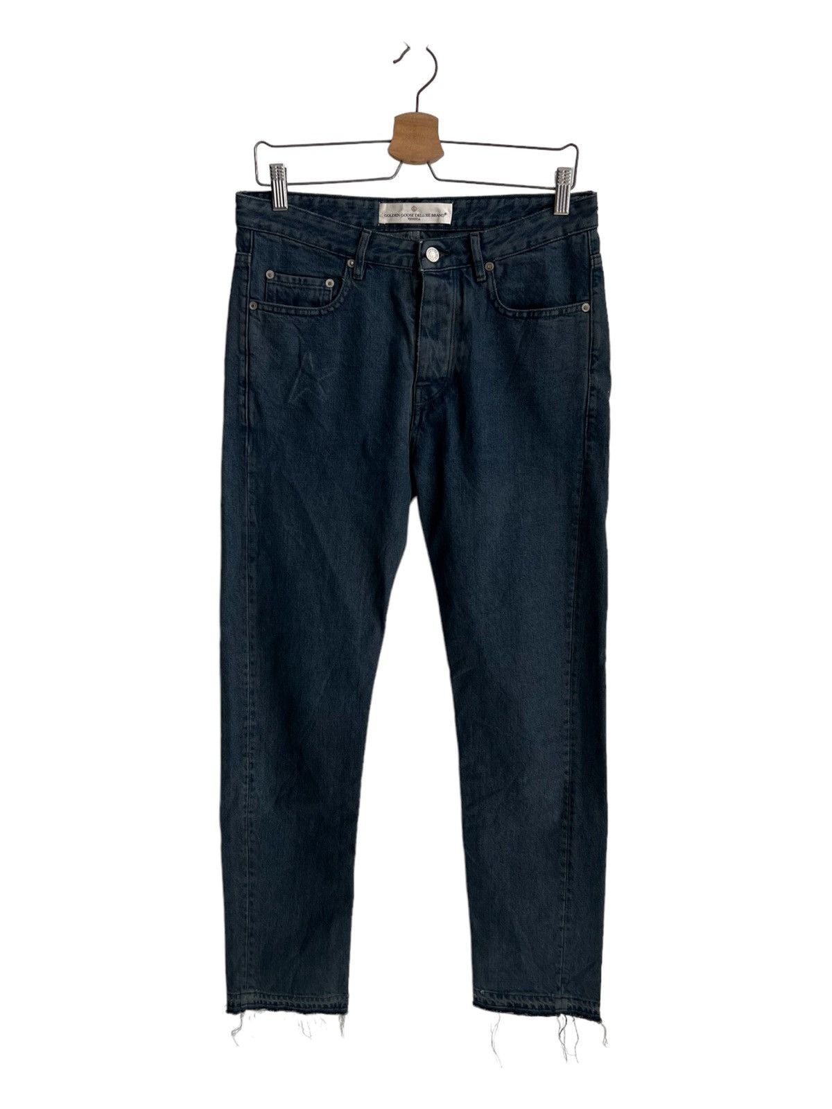 Golden Goose DB "Happy" Americana Uomo Pantaloni Jeans Denim - 4