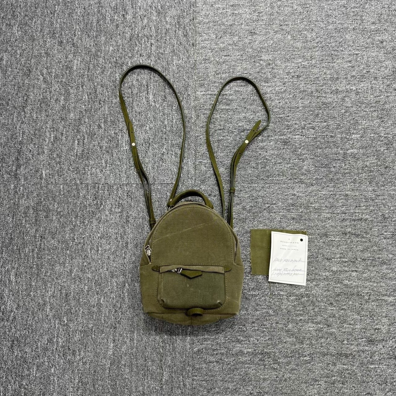 Readymade Mini Military Canvas Backpack - 1