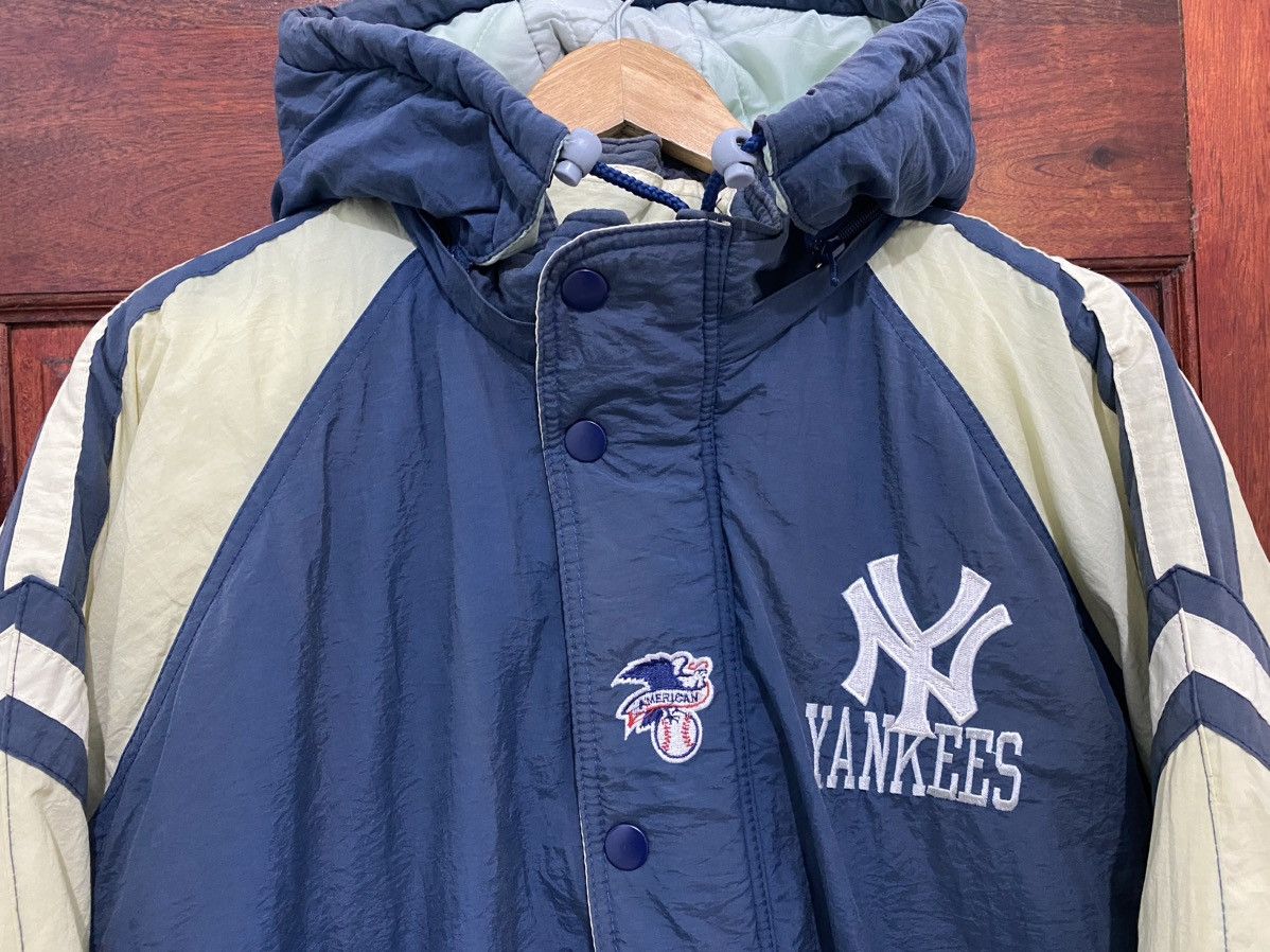 Vintage New York Yankees Embroidery Starter Sun Faded jacket - 4