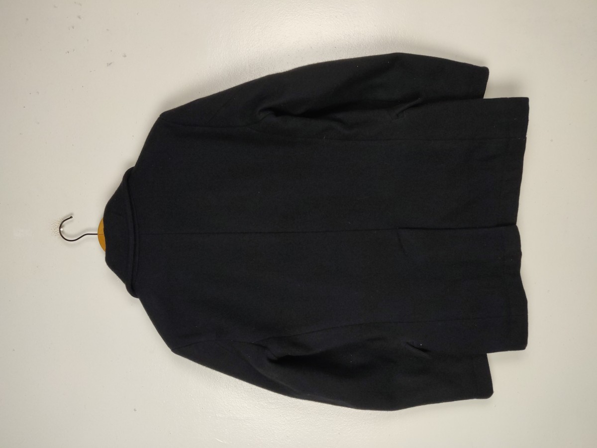 Nano Universe - Japan Double Breast Coat Wool Jacket - 9
