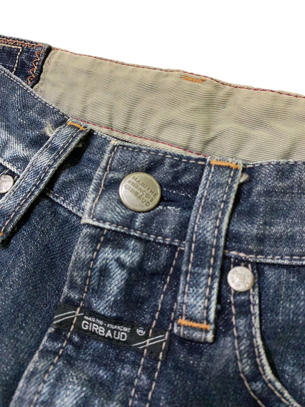 Vintage MFG Acid Wash Clawmark Denim Jeans - 10