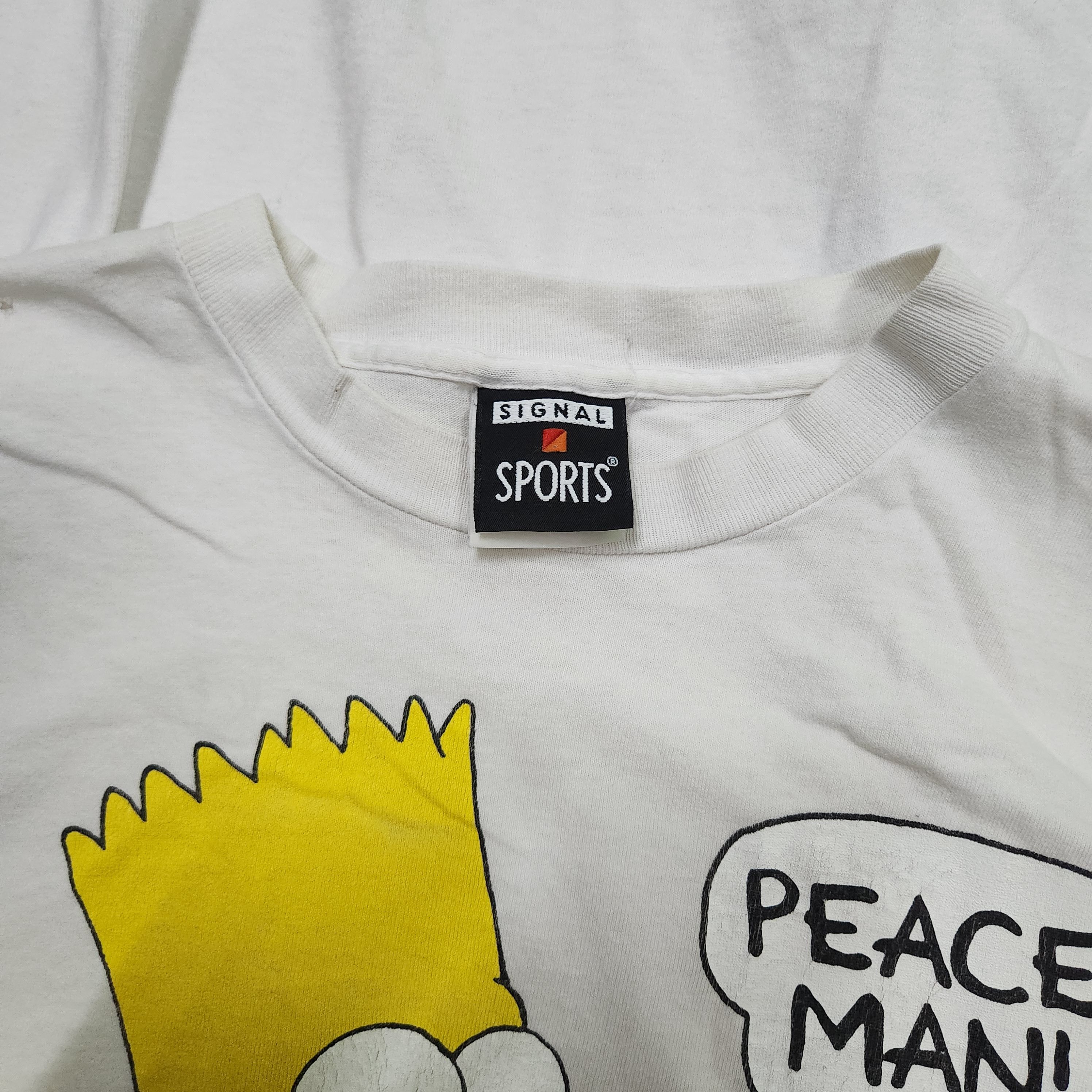 Vintage Bart Simpson Matt Groening TShirt Single Stitches - 7