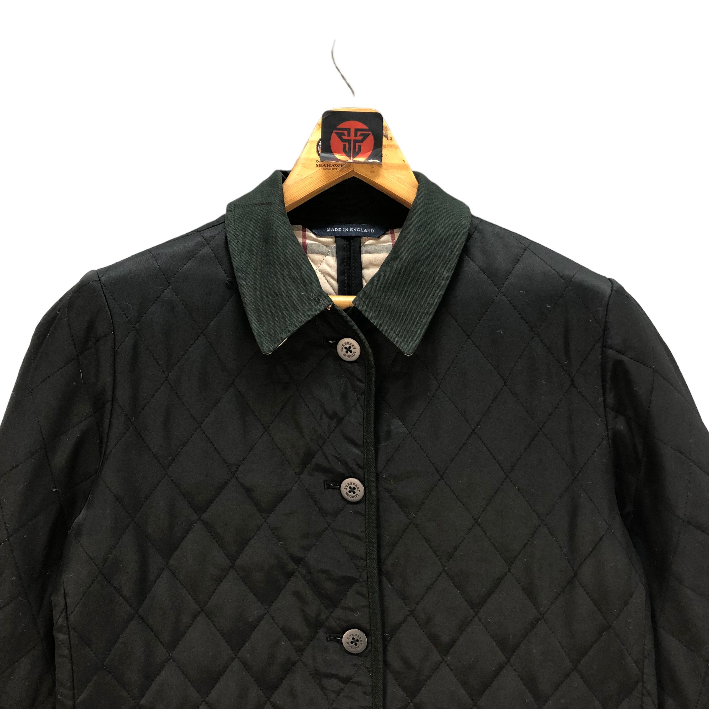 BURBERRY LONDON NOVA CHECK QUILTED JACKET #7238-120 - 2