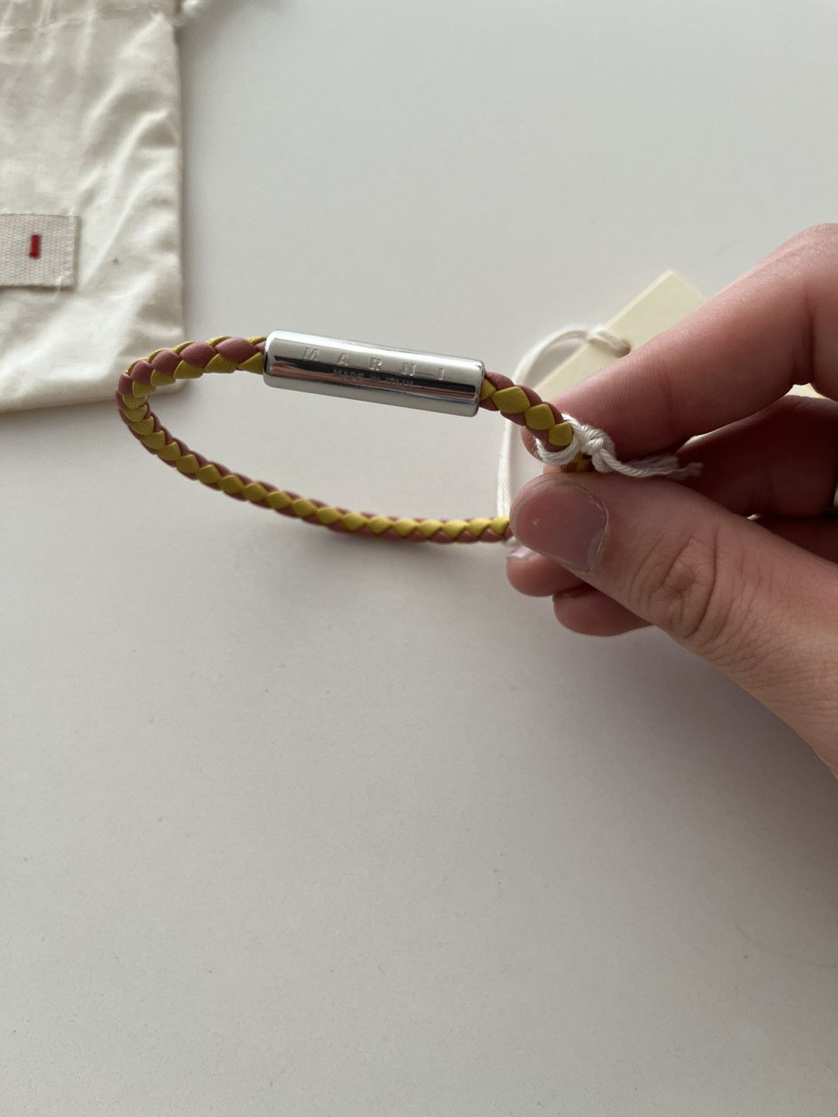NWT - Marni braided Leather Bracelet - 2