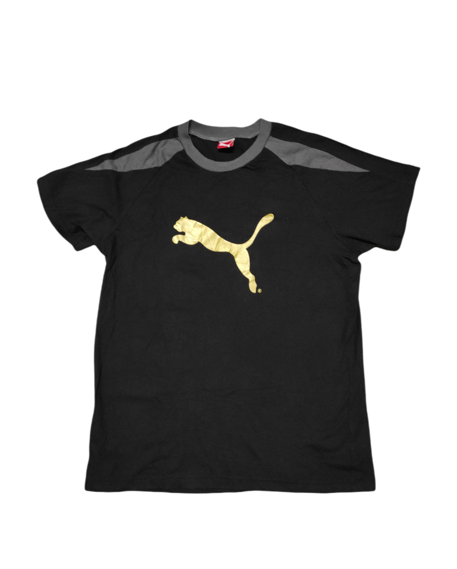 Puma Gold Logo T Shirt Women - 1