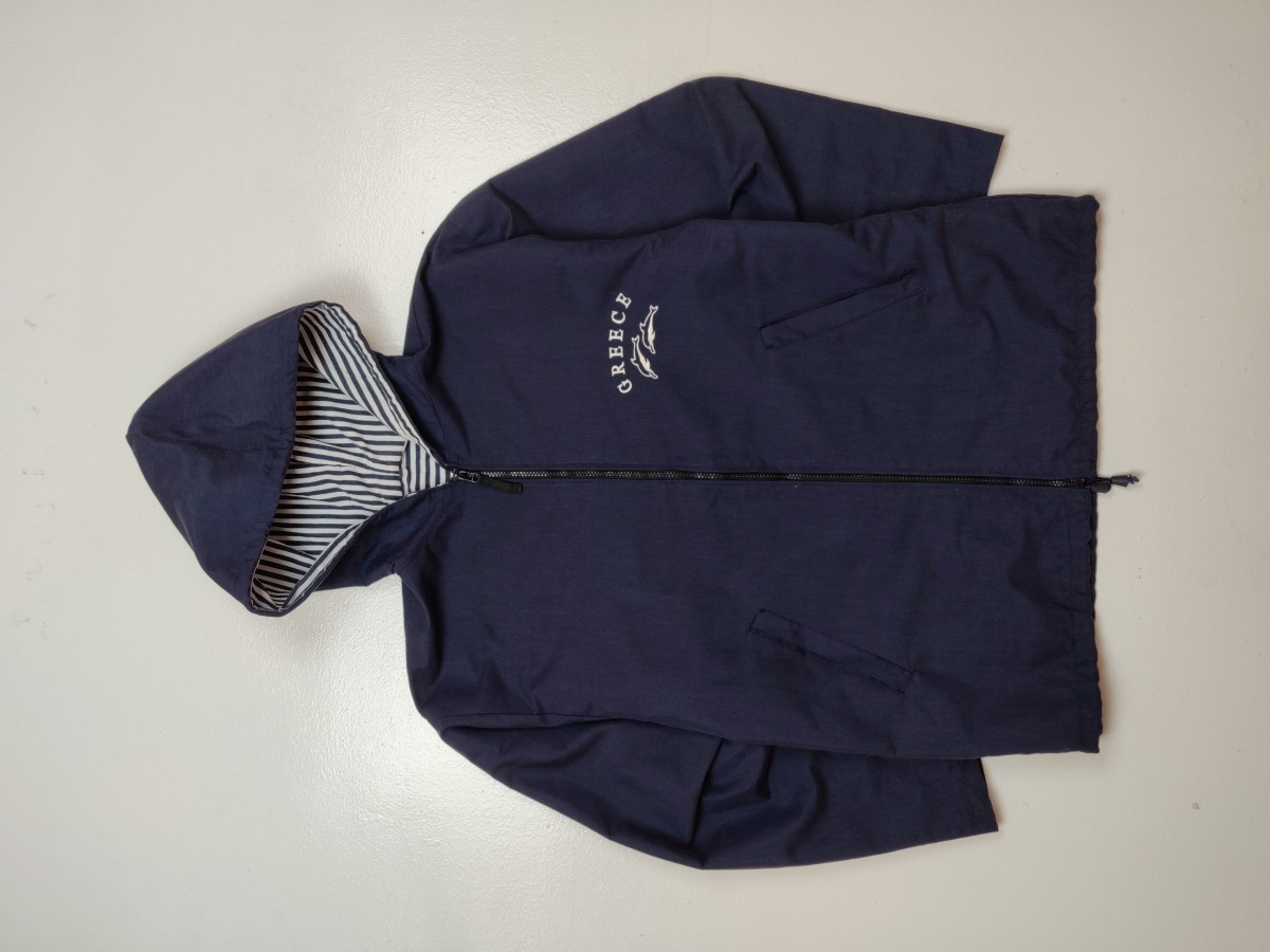 Retro Jacket - Greece Sweater Jacket Outerwear Parka - 2