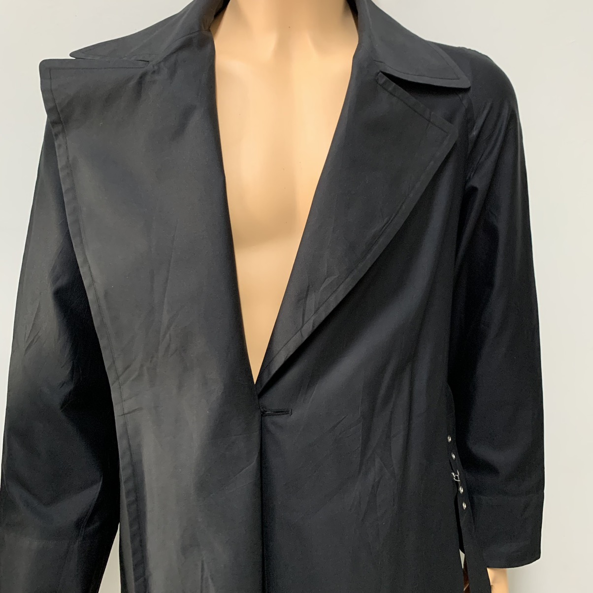 RARE🔥 Vintage 80's Hermes Paris 100% Silk Trench Coat #3931 - 6