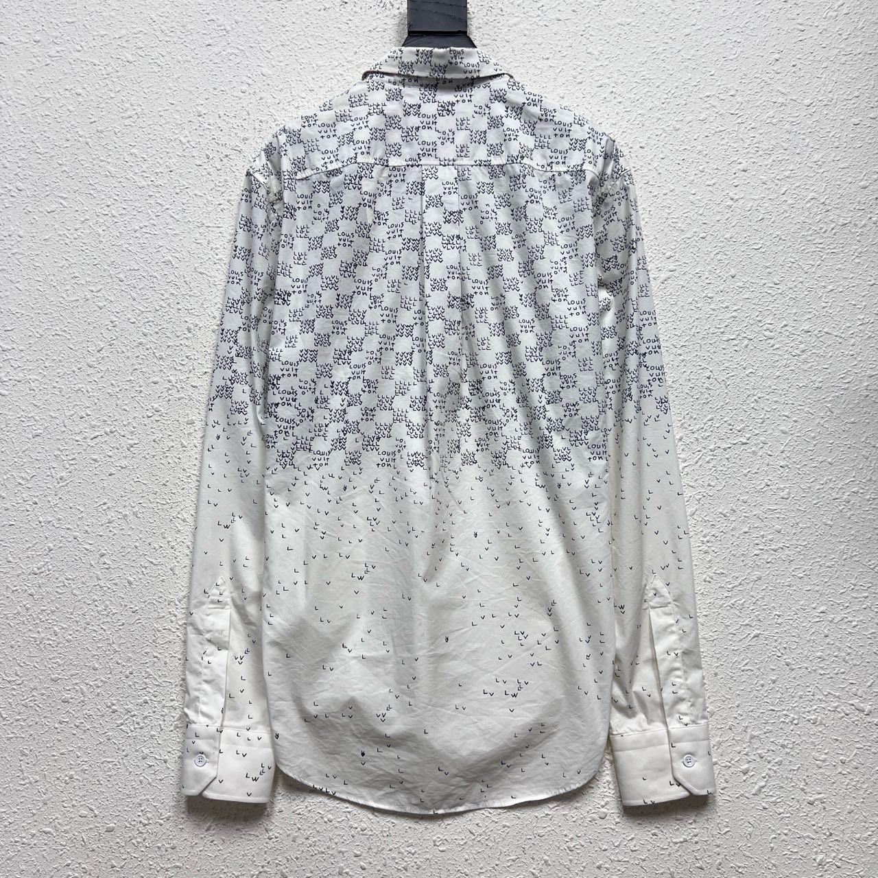 LOUIS VUITTON LV scattered LOGO long-sleeved shirt - 2