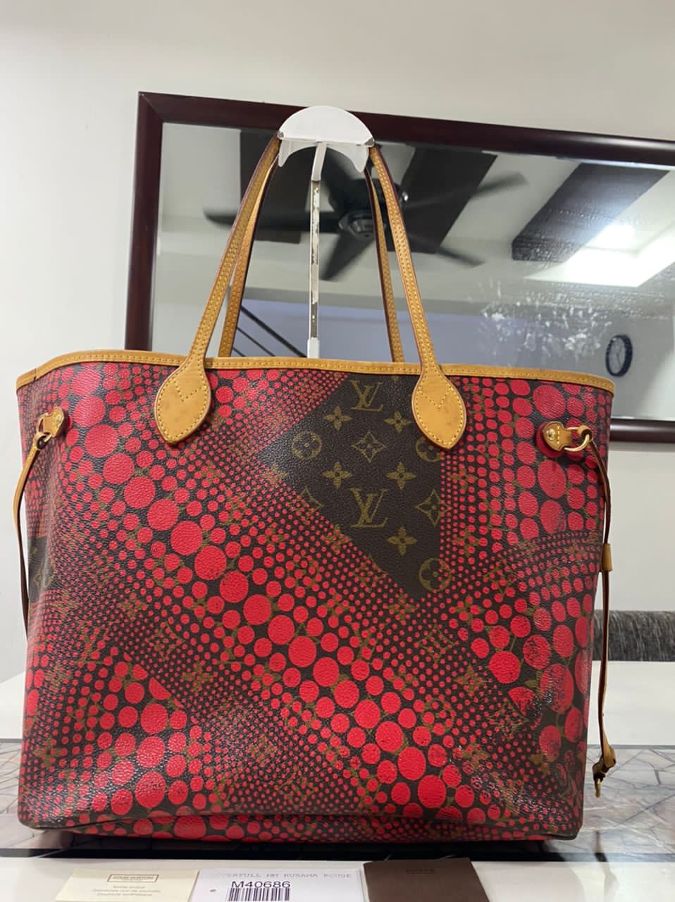 Authentic LOUIS VUITTON X YAYOI KASUMA Neverfull - 2