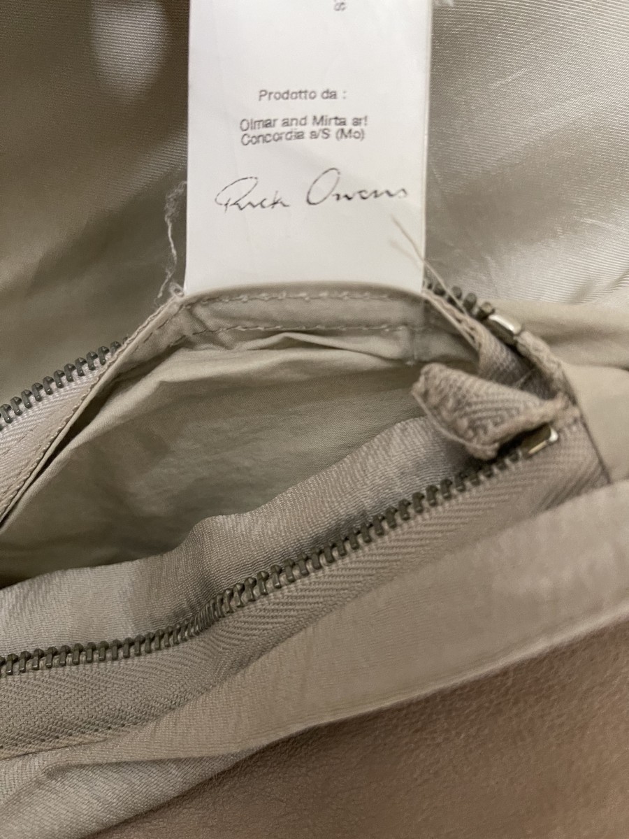 Asymmetric Zip Leather Jacket (SS2011) - 7