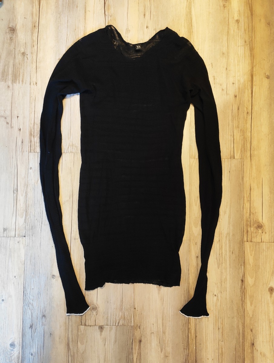 Transparent striped sweater - 2