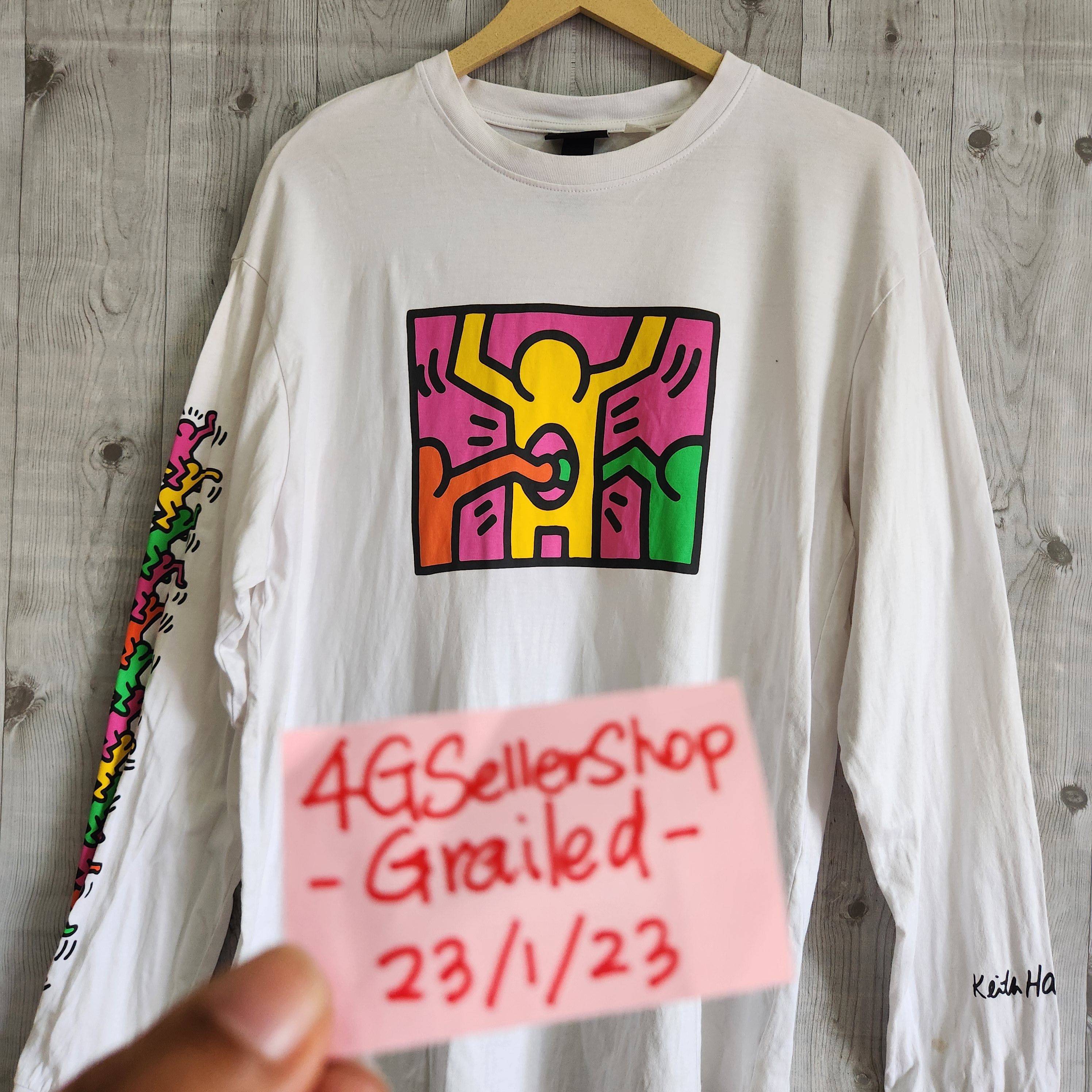 Keith Haring X H&M Long Sleeves Printed TShirt - 18