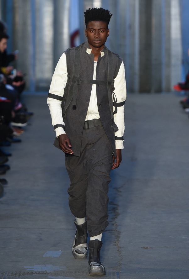 Brand New With Tags Boris Bidjan Saberi Sleeveless Grey Jacket , 1900$ - 11