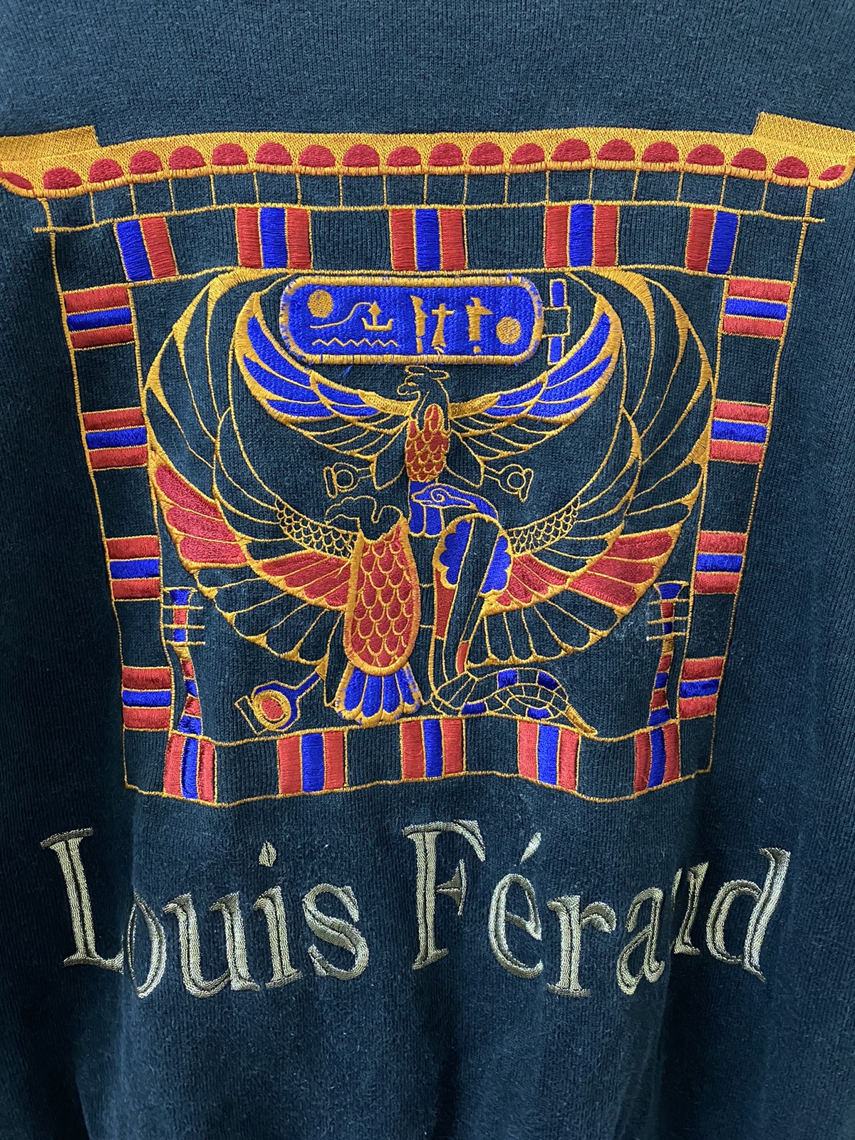 Vintage - Vintage Louis Feraud Embroidery Spellout - 2