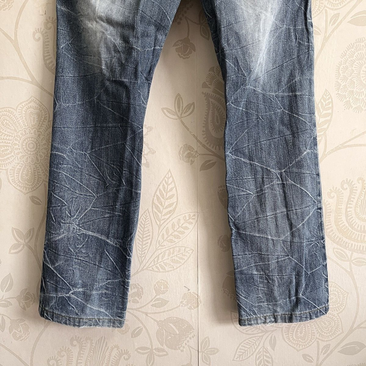 Japanese Brand - Vintage Nylaus Japanese Designer Bush Pants Denim Pockets - 15