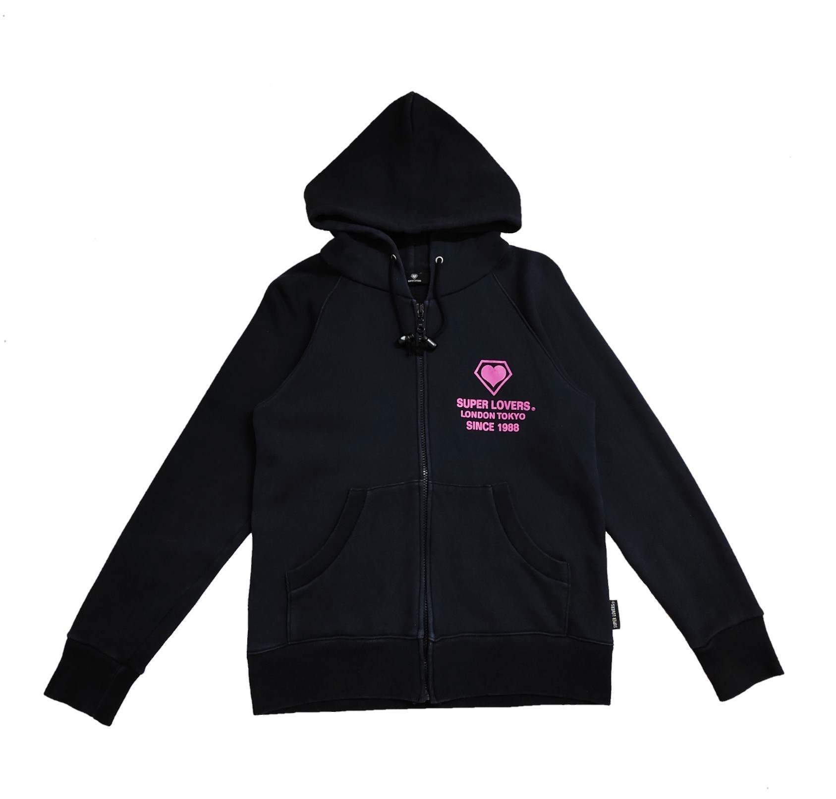 Japanese Brand - SUPER LOVERS LONDON TOKYO SINCE 1988 Raglan Sweat HOODIES - 1
