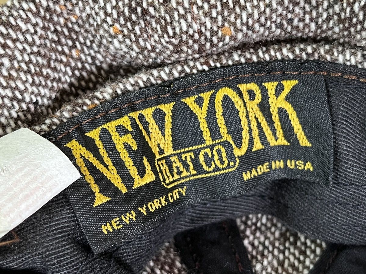 New York Hat Co. Vintage 80s Wool Newsboy Type - 7