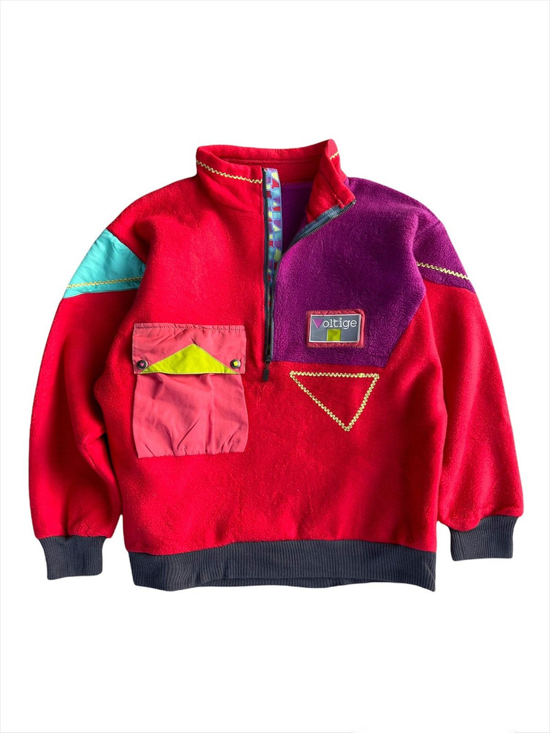 Other - Voltige france multicolor polarplus fleece pullover - 1