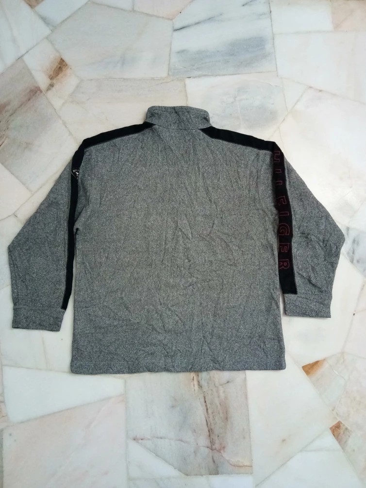 Tommy Hilfiger - Vintage Tommy Hilfiger Fleece Pull Over 1/4 Zipper sweat - 2