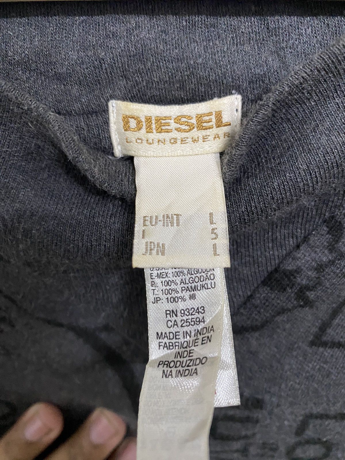 Vintage Diesel Aop Hoodie - 6