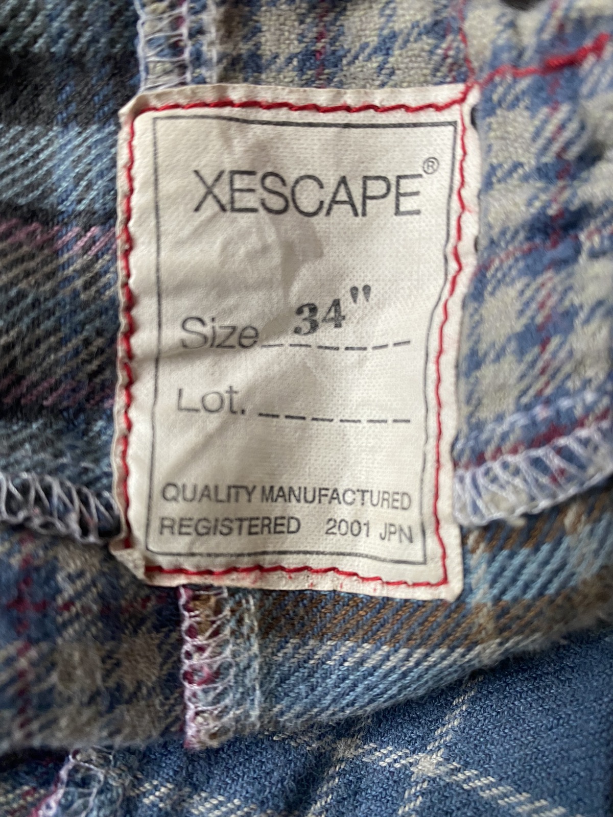 Japanese Brand - Japanese Brand Xescape Herrignbone Pants - 5