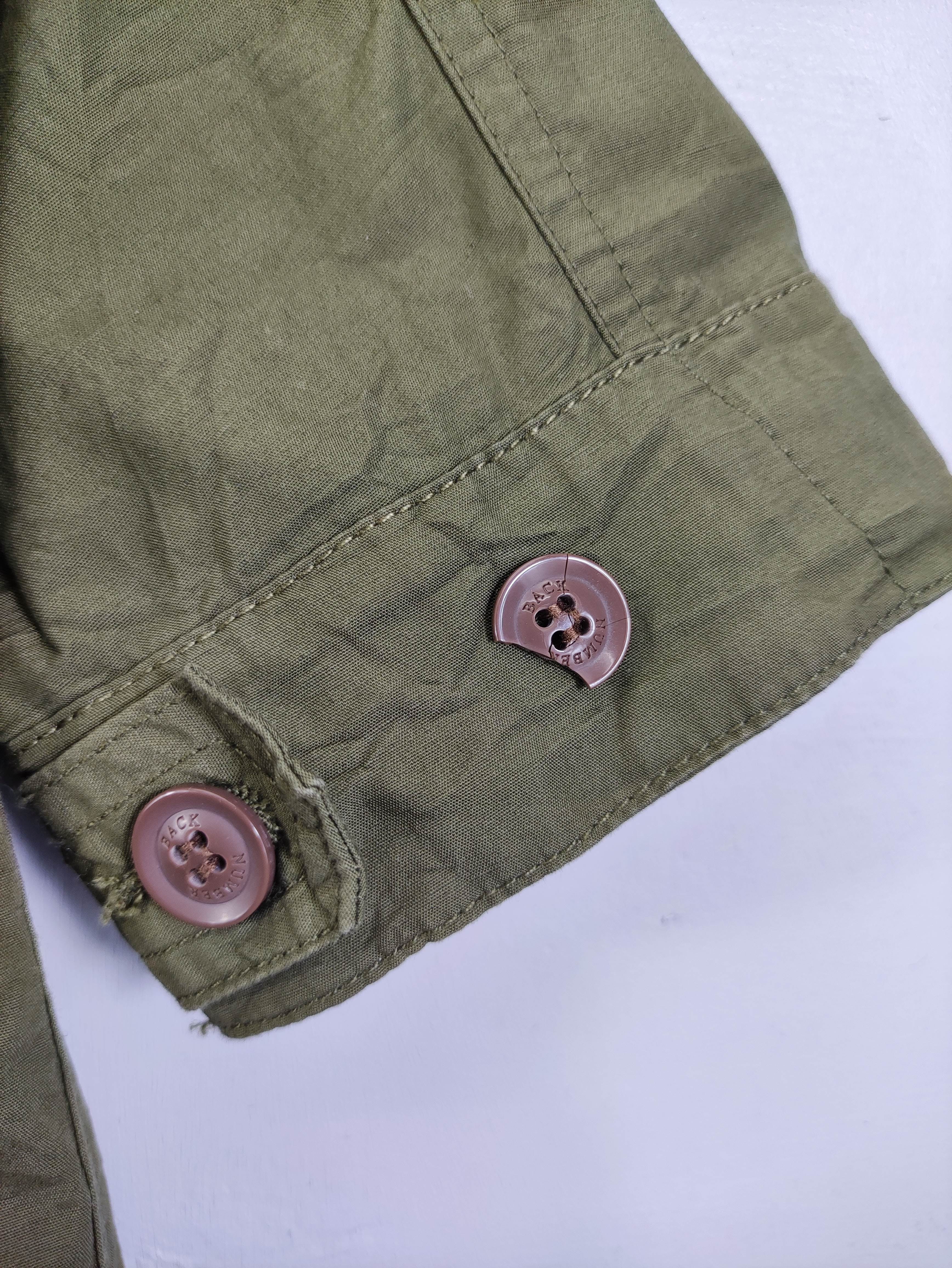 Japanese Brand - Vintage Back Number Fishtail Parka Jacket Zipper - 10