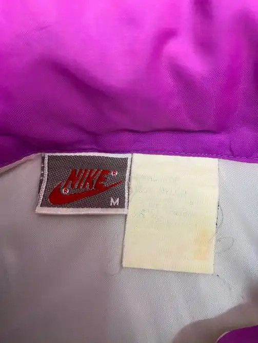 🔥VINTAGE 80s NIKE SWOOSH COLOURBLOCK JACKET WINDBREAKER - 18