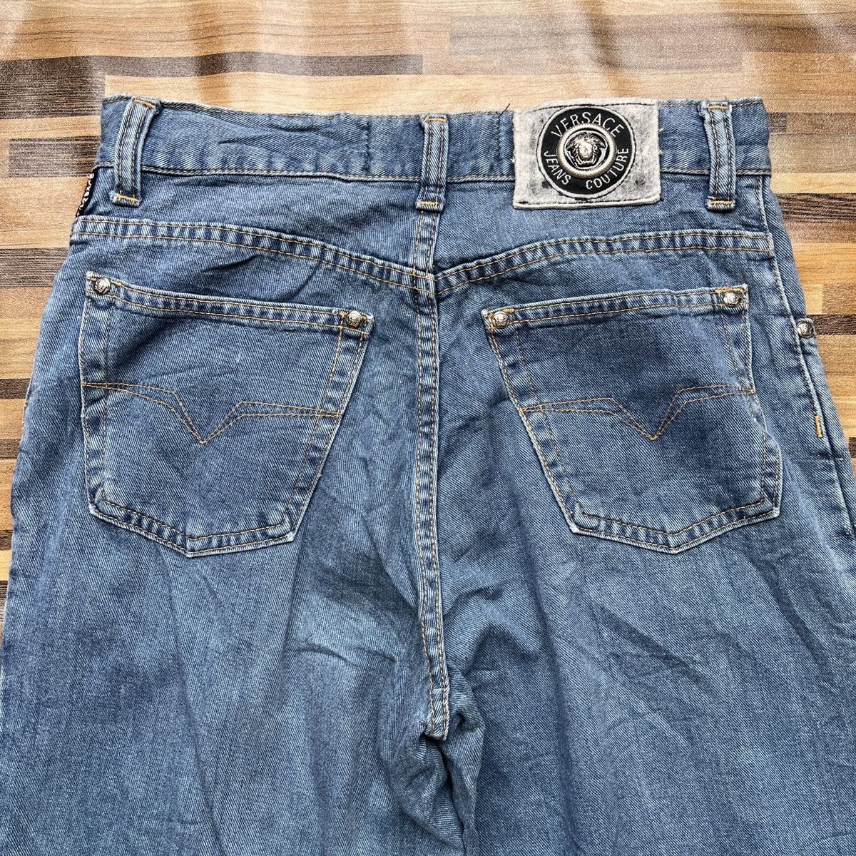 Vintage Versace Denim Jeans Made In Italy - 14