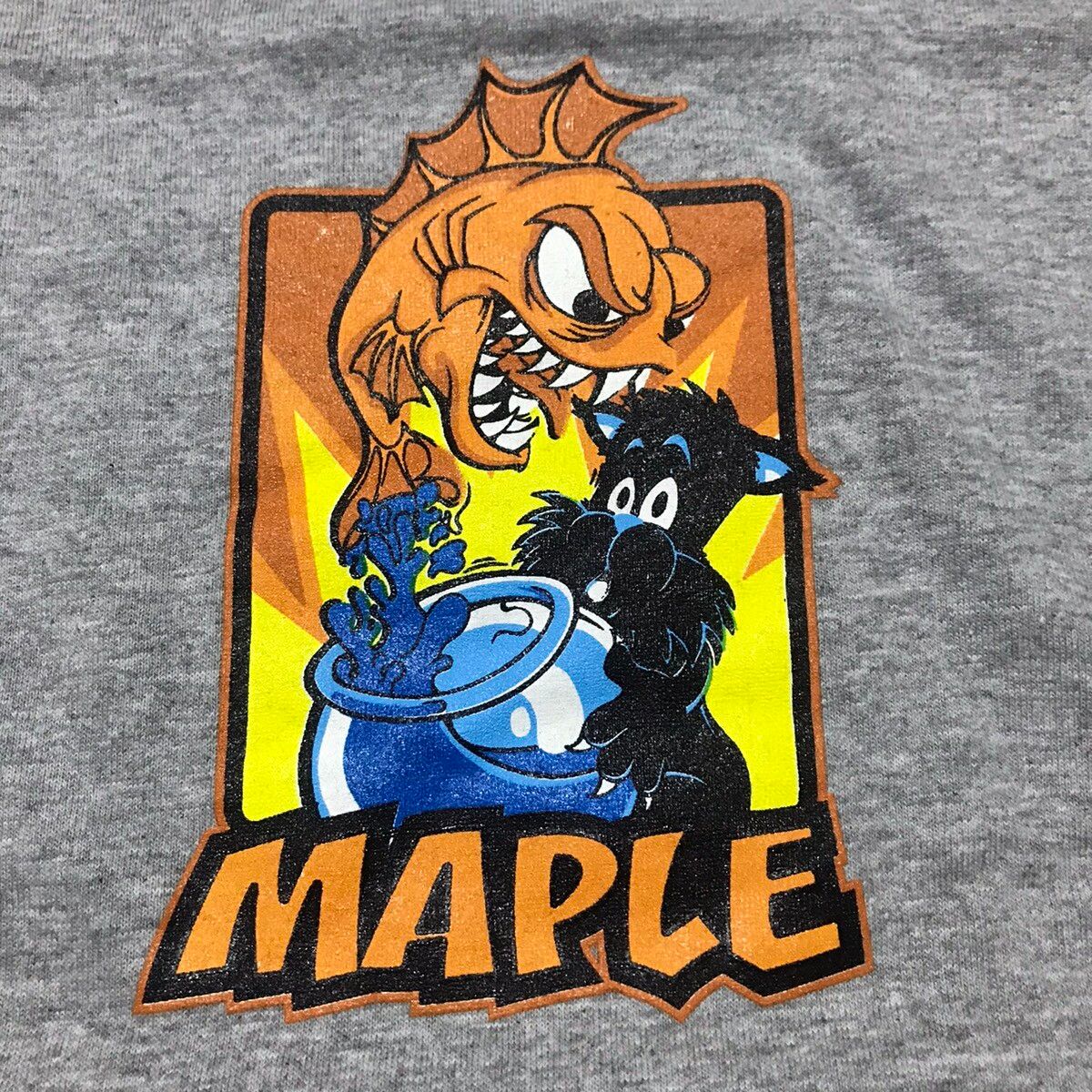 Vintage Maple Skateboards T shirt hook ups birdhouse - 2
