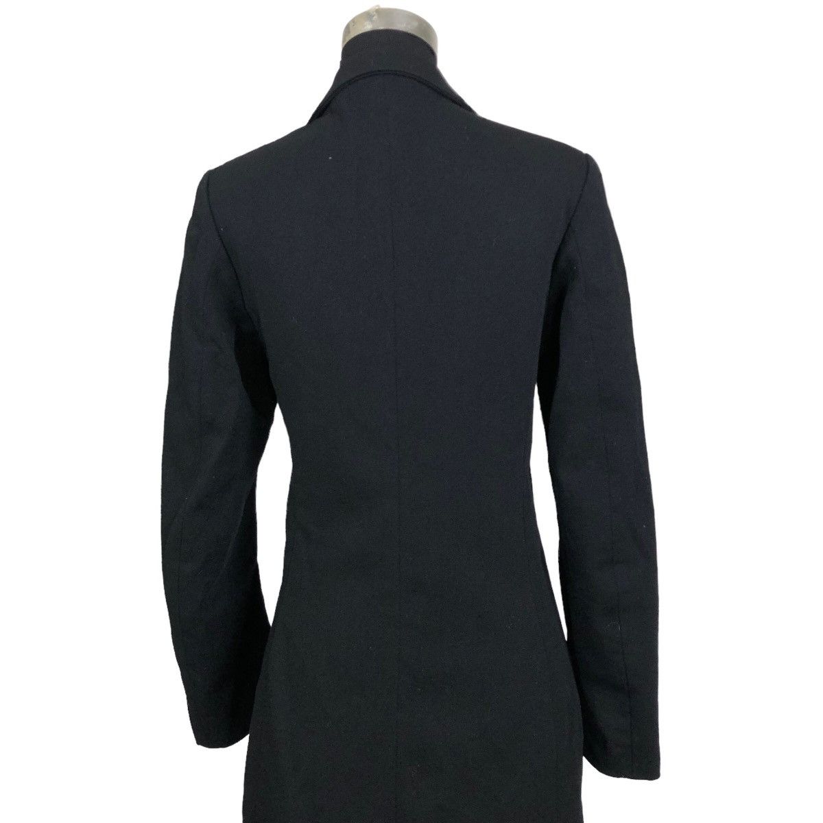 Vintage 90s Yohji Yamamoto Femme 1997AW Cutaway Overcoat - 19