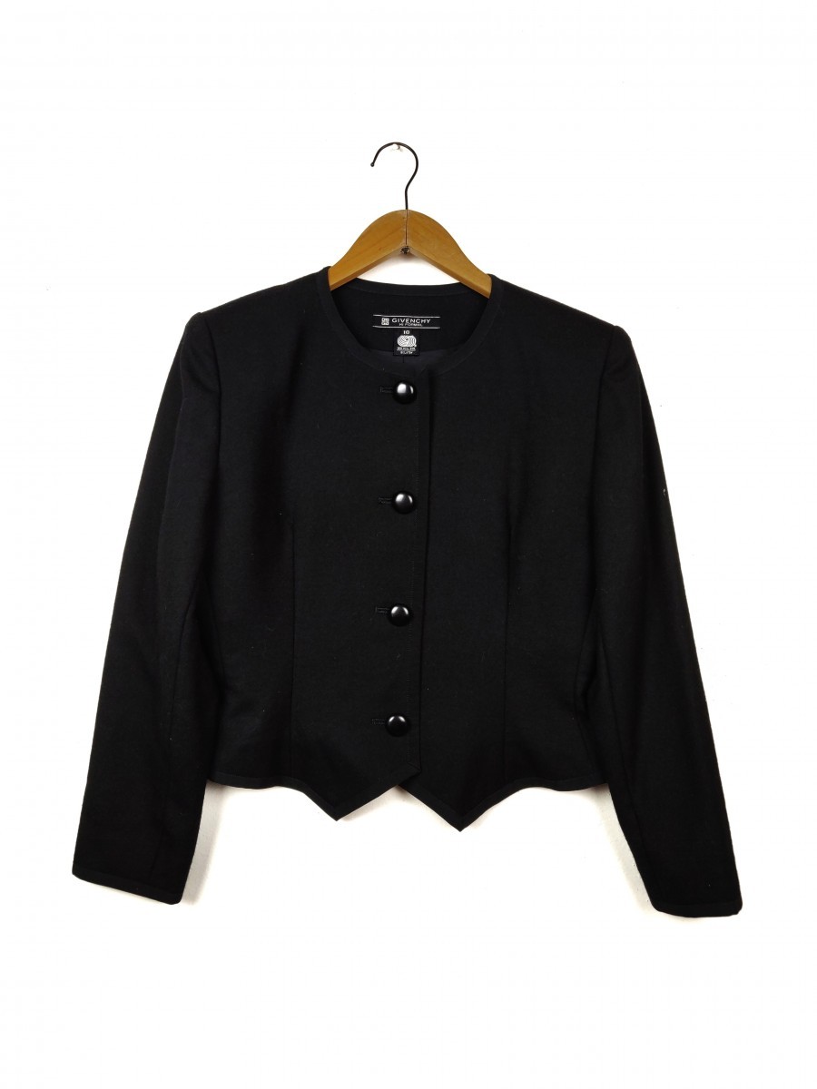 Black - Hi-Formal Jacket Coat Tops Femme 42 - 1