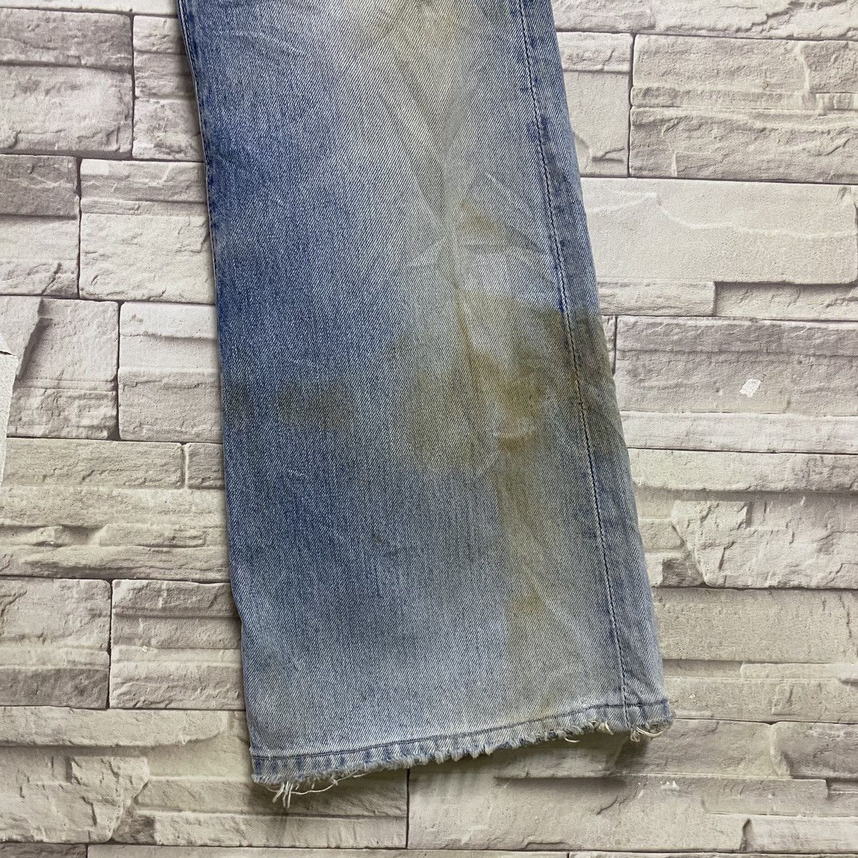 Vintage 80s Big John Distressed Rusty Bell Bottom Jeans - 8