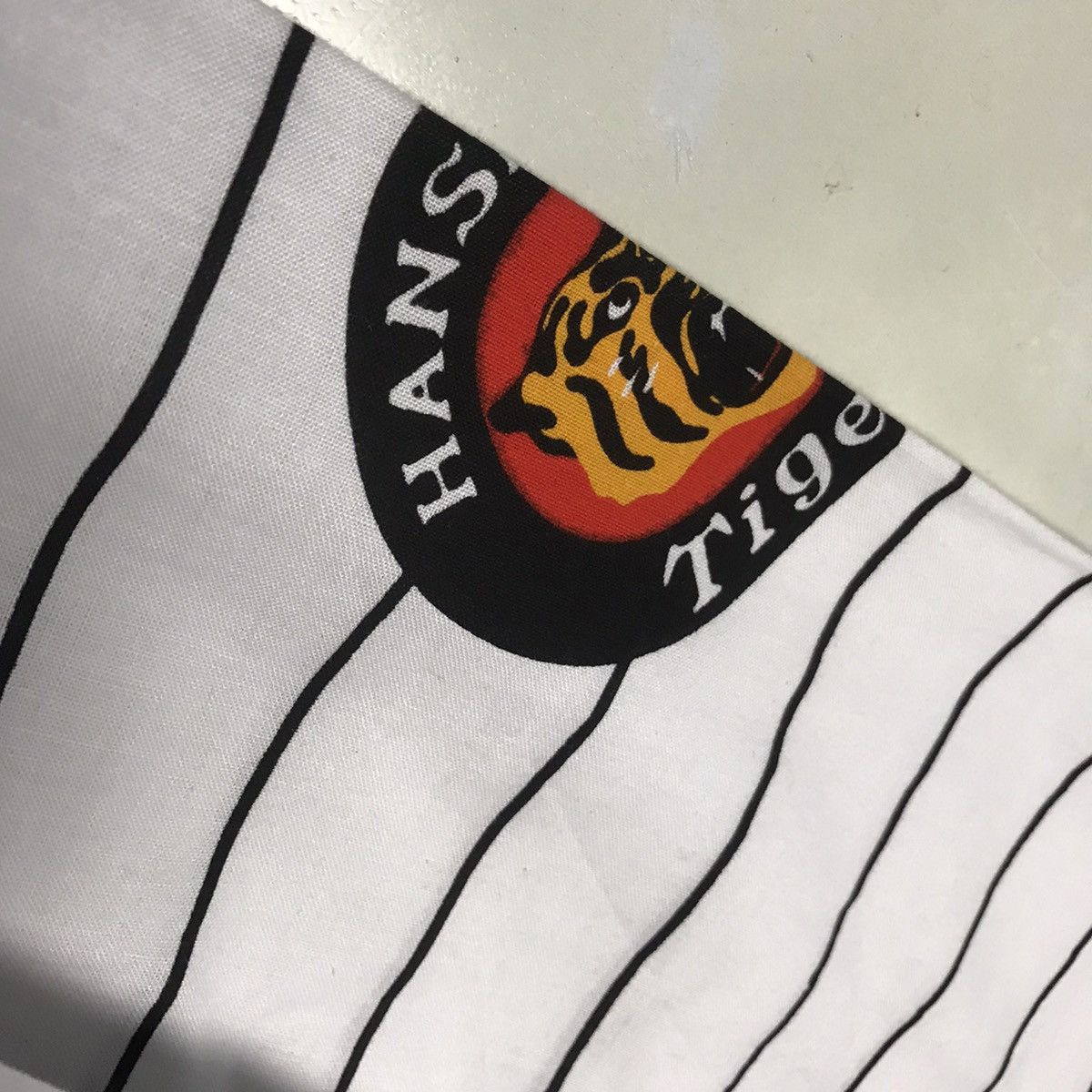 Japanese Brand - Vintage ‘85 hanshin tigers central league champion kimono - 3