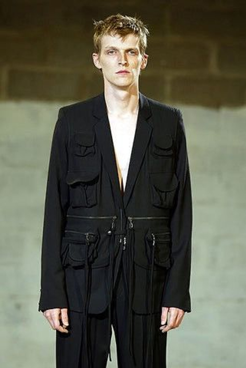 03ss consumed cargo blazer with tags - 1